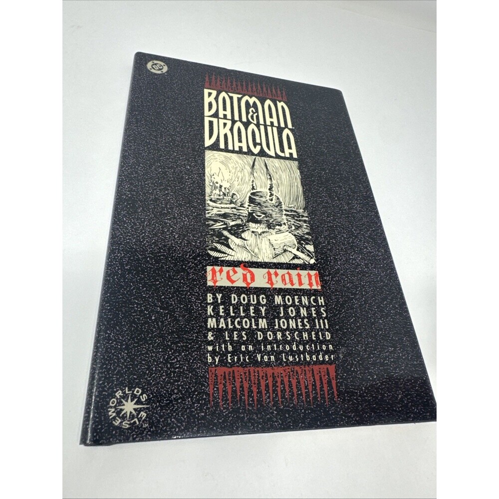 BATMAN & DRACULA RED RAIN HC Doug Moench DC 1991 1st print Elseworlds